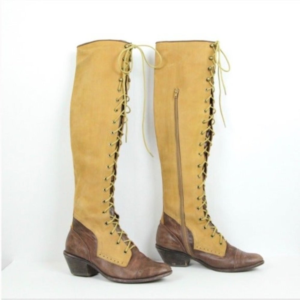 FP x Jeffrey Campbell Joe Two Tone Boot - Picture 5 of 12